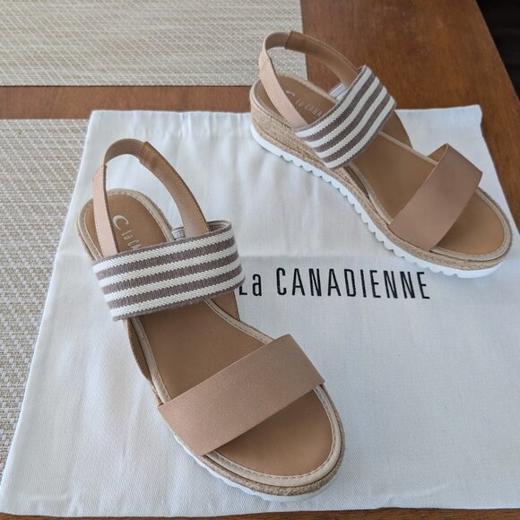 La Canadienne CASABLANCA LEATHER ESPADRILLE - Picture 2 of 9
